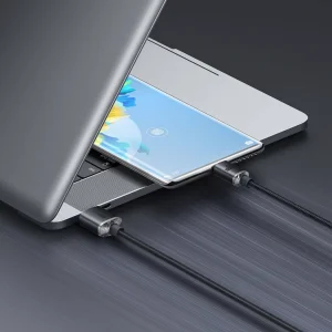 Baseus CAJY000501 Crystal Shine Series Datový Kabel USB - USB-C 100W 2m Black - obrázek 7