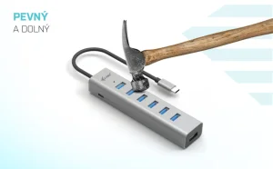 i-tec USB-C Charging Metal HUB 7 Port - obrázek 3