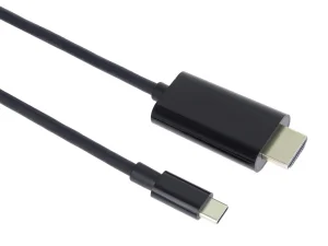 PremiumCord USB-C na HDMI kabel 2m rozlišení 4K*2K@60Hz FULL HD 1080p - obrázek 3