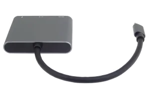 PremiumCord Adaptér USB-C na HDMI + USB3.0 + PD, rozlišení 4K a FULL HD 1080p - obrázek 3