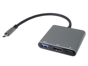 PremiumCord Adaptér USB-C na HDMI + USB3.0 + PD, rozlišení 4K a FULL HD 1080p - obrázek 4