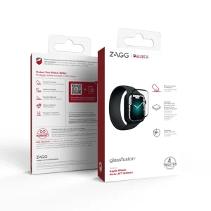 ZAGG Invisible Shield Fusion +  hybridní sklo Apple Watch 7/8/9 (45mm) - obrázek 2