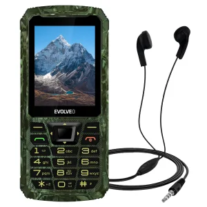 EVOLVEO StrongPhone Z6, IP68 odolný Dual SIM telefon, 2,8"LCD, 4000mAh, Powerbanka, lovec. kamufláž - obrázek 6