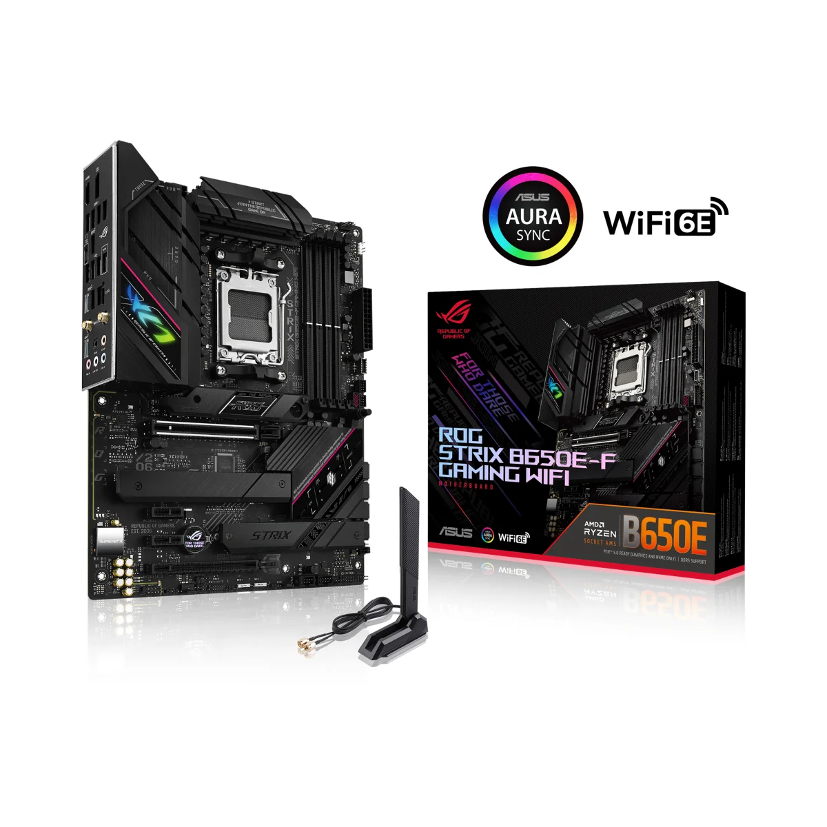 ASUS ROG STRIX B650E-F GAMING WIFI AM5 ATX deska