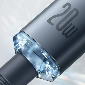 Baseus CAJY000205 Crystal Shine Series Datový Kabel USB-C - Lightning 20W 1,2m Purple - obrázek 2