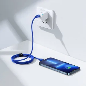 Baseus CAJY000203 Crystal Shine Series Datový Kabel USB-C - Lightning 20W 1,2m Blue - obrázek 4