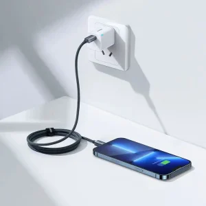 Baseus CAJY000201 Crystal Shine Series Datový Kabel USB-C - Lightning 20W 1,2m Black - obrázek 8