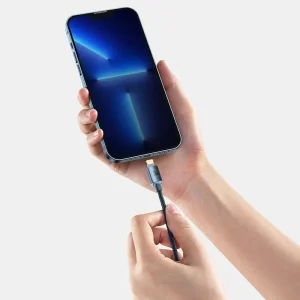 Baseus CAJY000201 Crystal Shine Series Datový Kabel USB-C - Lightning 20W 1,2m Black - obrázek 9