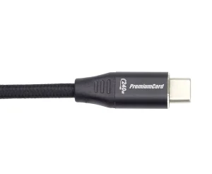 PremiumCord Kabel USB-C M/M, 240W 480 MBps, 2m - obrázek 3