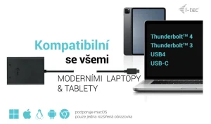 i-tec USB-C Dual 4K/60Hz (single 8K/30Hz) DP Video Adapter - obrázek 8