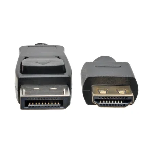 Video kabel aktivní adaptér DisplayPort 1.2  / HDMI uchop.konektor 4K 60Hz HDCP (Samec/Samec), 1.8m - obrázek 2