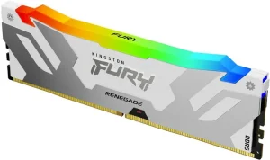 Kingston FURY Renegade/DDR5/32GB/6400MHz/CL32/1x32GB/RGB/White - obrázek 2