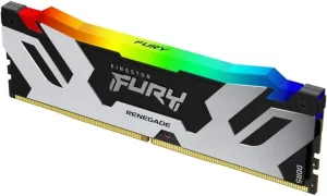 Kingston FURY Renegade/DDR5/32GB/7600MHz/CL38/2x16GB/RGB/Black/Silv - obrázek 2