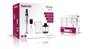 Salente Mixxo multifunkční tyčový mixér 3v1, 1200 W, nerez, černý - obrázek 5