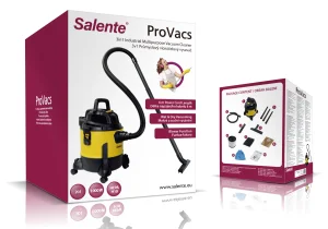 Salente ProVacs, průmyslový víceúčelový vysavač a fukar 4v1, žlutý - obrázek 4