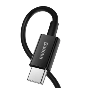 Baseus Datový kabel Superior Series USB-C/Lightning 20W 2m černý - obrázek 4