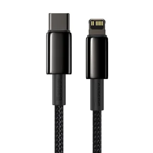 Baseus Datový kabel Tungsten Gold PD 20W 2m USB-C/Lightning černý - obrázek 6