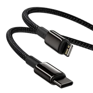 Baseus Datový kabel Tungsten Gold PD 20W 2m USB-C/Lightning černý - obrázek 7