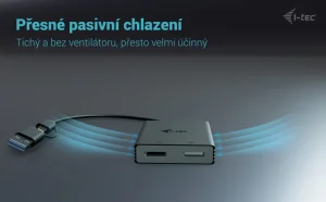 i-tec USB-A/USB-C Dual 4K DP Video Adapter - obrázek 5