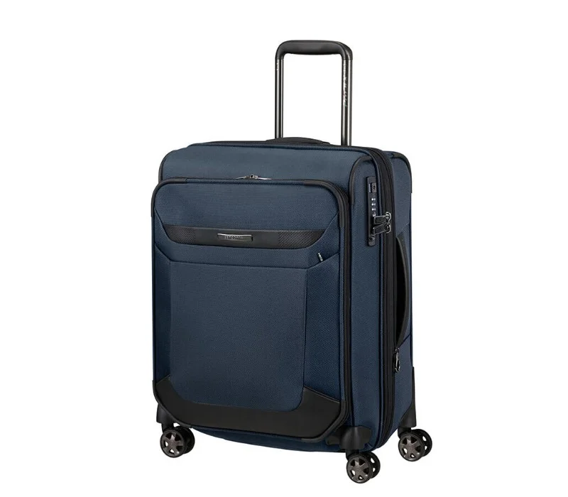 Samsonite PRO-DLX 6 Spinner 55 EXP modrá