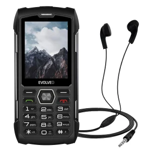 EVOLVEO StrongPhone H1, IP68 odolný Dual SIM telefon, 2,8"LCD, 5000mAh, Powerbanka, černo-šedý - obrázek 6