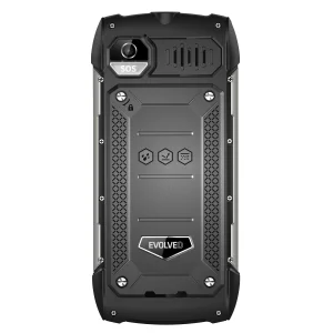 EVOLVEO StrongPhone H1, IP68 odolný Dual SIM telefon, 2,8"LCD, 5000mAh, Powerbanka, černo-stříbrný - obrázek 9