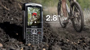 EVOLVEO StrongPhone H1, IP68 odolný Dual SIM telefon, 2,8"LCD, 5000mAh, Powerbanka, černo-stříbrný - obrázek 13