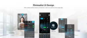 Fanvil i67 SIP video dveřní interkom, rozpoznávání obličeje, IP66, Numerická klávesnice - obrázek 4