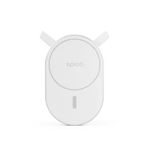 Epico Ellipse MagSafe Car Charger - stříbrná - obrázek 5