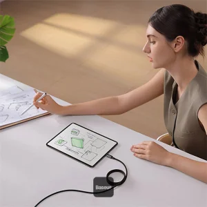 Baseus datový magnetický kabel Tungsten Gold USB-C/USB-C 1m 100W černý - obrázek 7