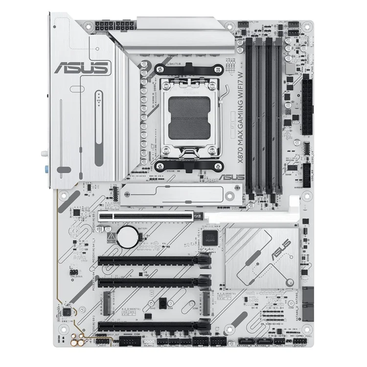 ASUS X870 MAX GAMING WiFi 7 deska bílá
