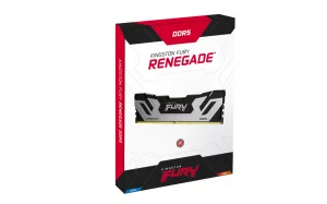 Kingston FURY Renegade/CUDIMM DDR5/24GB/8400MHz/CL40/1x24GB/Black/Silv - obrázek 2