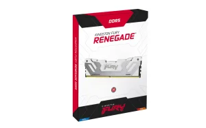 Kingston FURY Renegade/CUDIMM DDR5/24GB/8400MHz/CL40/1x24GB/White - obrázek 2
