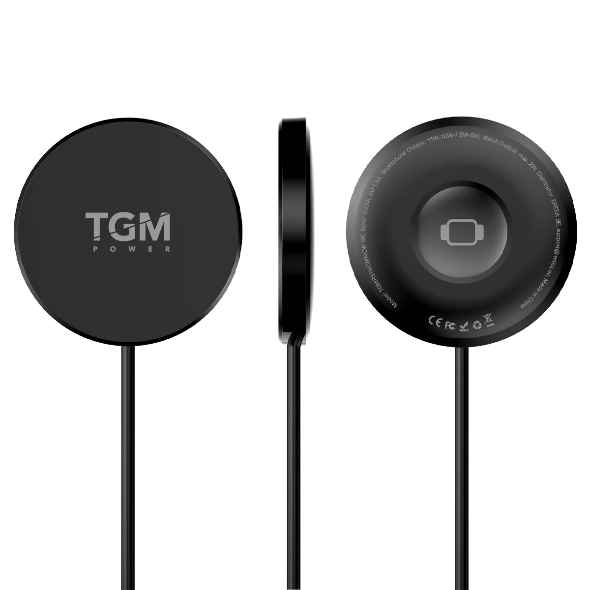 TGM 3v1 bezdrátová nabíječka kompatibilní s MagSafe
