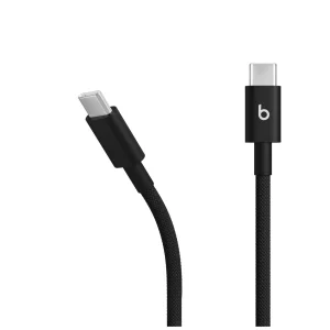 Beats USB-C / USB-C Woven Cable (1.5m)-Black (2ks) - obrázek 2