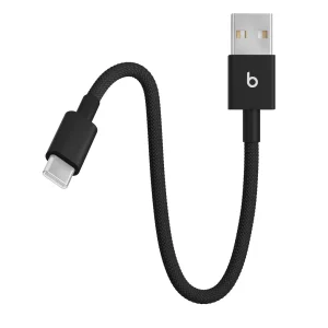 Beats USB-A / USB-C Woven Cable (20cm)- Bolt Black - obrázek 2