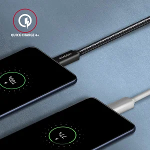AXAGON BUCM32-CM05AB, SPEED+ kabel USB-C <-> USB-C, 0.5m, USB 20Gbps, PD 100W 5A, 4K HD, ALU, oplet - obrázek 6
