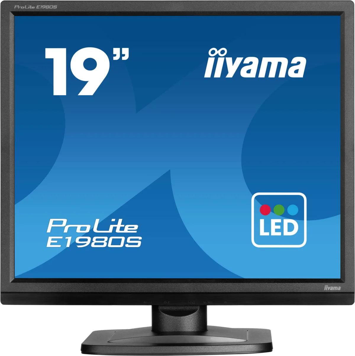 IIYAMA ProLite E1980S Monitor 19" TN 1280x1024 75Hz 3ms
