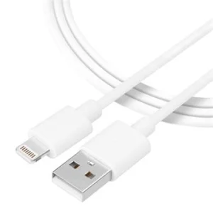 Tactical Smooth Thread Cable USB-A/Lightning 0.3m White - obrázek 2