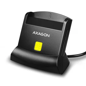 AXAGON CRE-SM2, USB-A StandReader 4-slot čtečka Smart card (eObčanka) + SD/microSD/SIM, kabel 1.3 m - obrázek 9