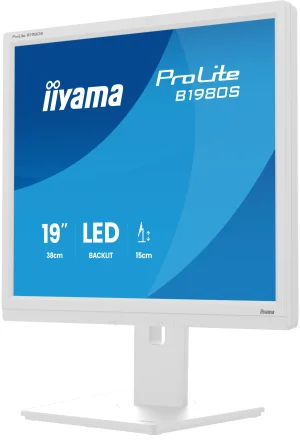 IIYAMA ProLite B1980S-W1 19" TN 1280x1024 75Hz 3ms White - obrázek 8