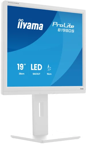 IIYAMA ProLite B1980S-W1 19" TN 1280x1024 75Hz 3ms White - obrázek 9