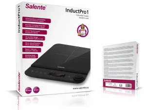 Salente InductPro1, indukční vařič, jednoplotýnkový, černý - obrázek 2