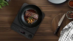 Salente InductPro1, indukční vařič, jednoplotýnkový, černý - obrázek 6