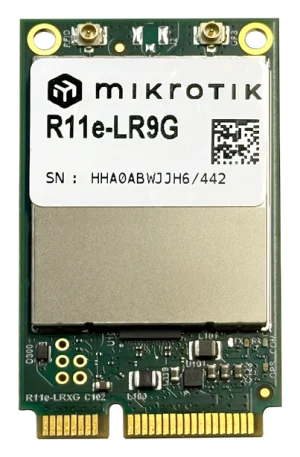 MikroTik R11e-LR9G, LoRa miniPCI-e card pro 902-928MHz