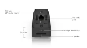 Ubiquiti UVC-Doorbell-Lite-B, UniFi Protect Doorbell Lite, černá - obrázek 4
