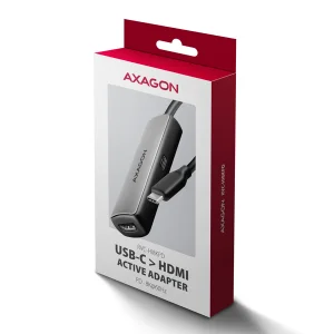 AXAGON RVC-HI8KPD, USB-C -> HDMI 2.1 redukce / adaptér, 8K/60Hz, 4K/144Hz, HDR10+, PD100W - obrázek 3