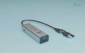 i-tec Universal Charging Metal HUB 2x USB-C + 2x USB-A Port, PD 85W - obrázek 3