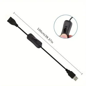 PremiumCord prodluž. s vyp. USB M/F 1m - obrázek 3