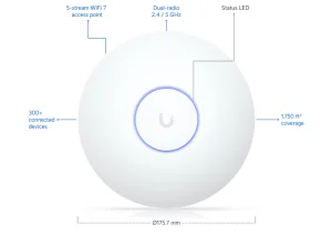 Ubiquiti U7-LR, UniFi AP U7 Long-Range - obrázek 2